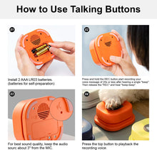 Load image into Gallery viewer, Dog Talking Button Set
